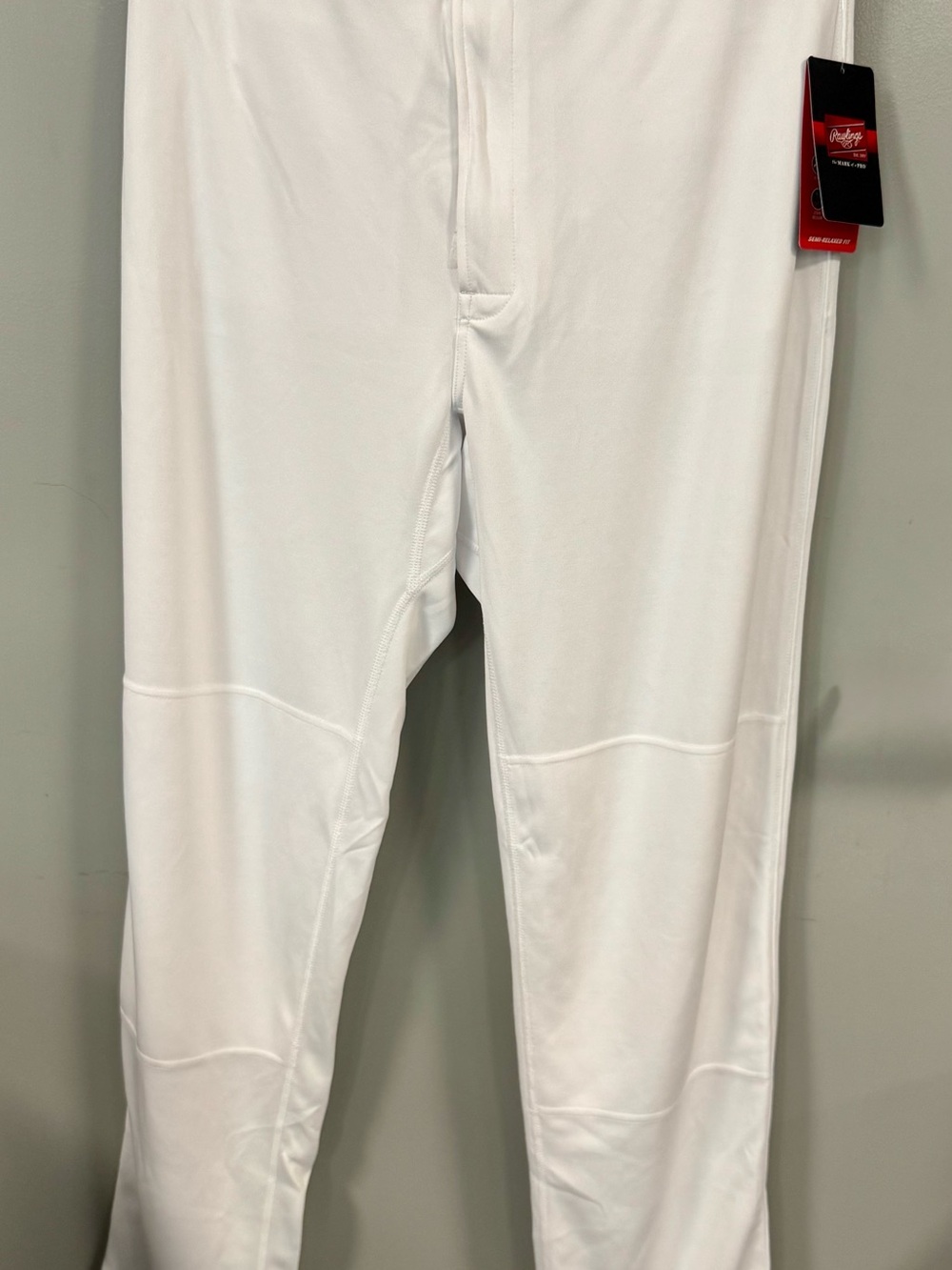 NEW with tags! Rawlings The Mark of a Pro White Semi Relaxed Fit Baseball Pants